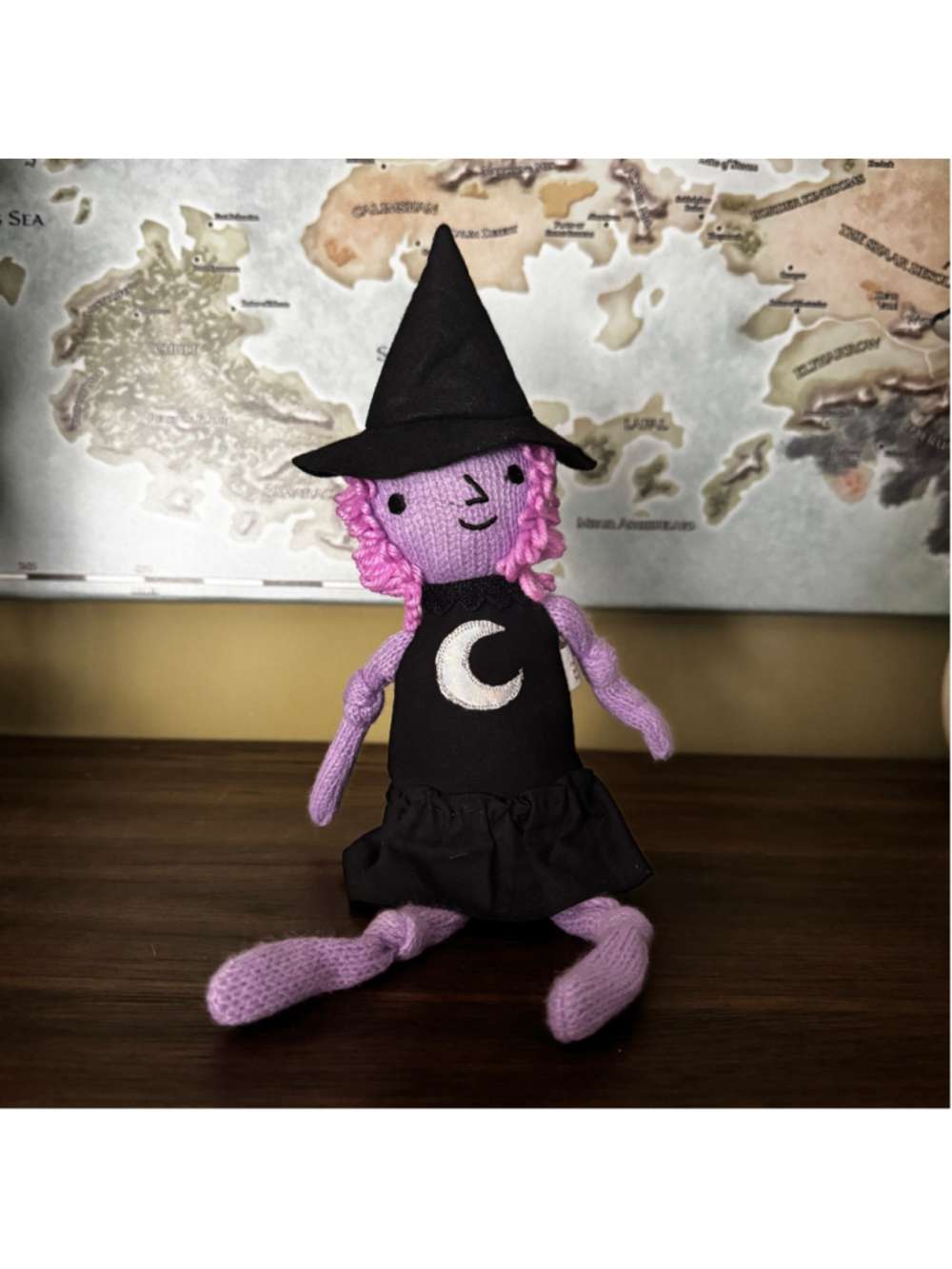 Hyde and EEK! Boutique 2025 Purple Moon Witch Plush Doll